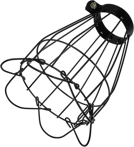 1pc Reptile Heat Lamp Cover Scald Shell Mesh Net Insulation for Pet Cages and Terrariums Easy to Install Finish