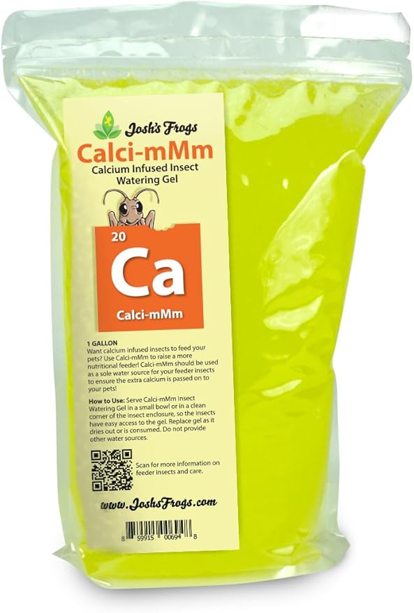 Josh's Frogs Calci-mMm Insect Gutloading Gel with Calcium (1 Gallon)