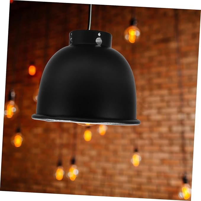 Milisten Reptile Terrarium Lamp Cover Heat Resistant Dome Shade for Optimal Light and Heat Reflection Lightweight and Easy to Install for Reptile Habitats
