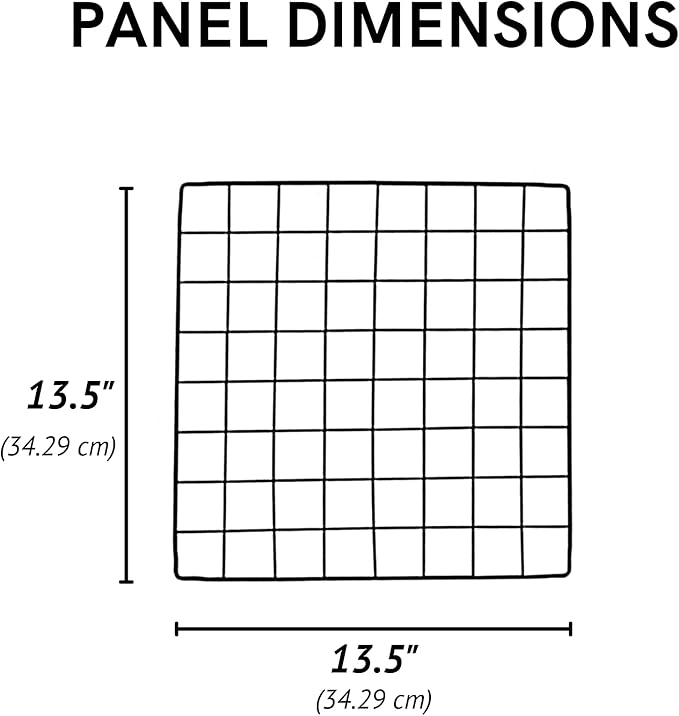 Midlee Guinea Pig Cage Panels- Set of 36- DIY Cage
