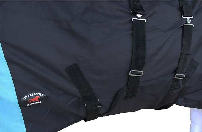 70" 1200D Turnout Waterproof Rain Horse Sheet Light Winter Blanket 387B