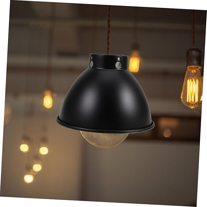 Milisten Reptile Optical Reflection Lamp Cap Metal Heat Lamp Shade for Terrarium for Heat and Basking Bulbs Stylish Design for Optimal Light Focus Pet Enclosures