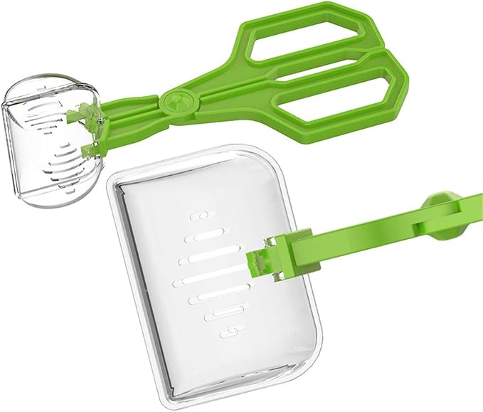 Multipurpose Feeding Tongs for Reptiles Care Clear Hygienic Comfort Handle Gentle Creature Captures Ergonomic Reptiles Enclosures
