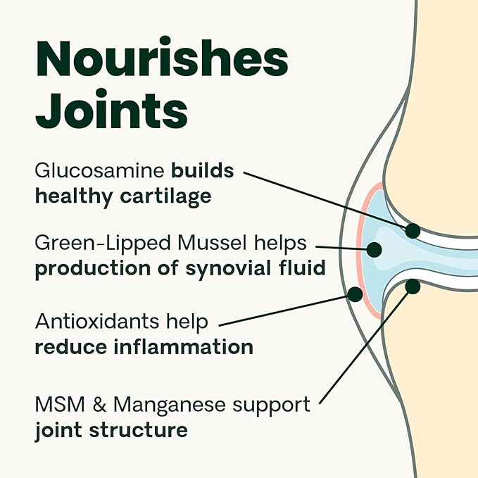VetriScience Extra Strength Healthy Hip & Joint Chews, GlycoFlex Glucosamine and Green-Lipped Mussel Joint Support Supplement for Dogs, Promote Mobility and Soothe Joint Discomfort, Chicken, 120 Count