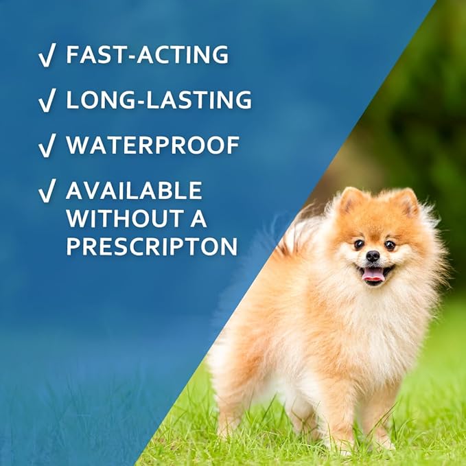 Sentry Fiproguard Plus for Dogs, Flea and Tick Prevention for Dogs (45-88 Pounds), Includes 3 Month Supply of Topical Flea Treatments