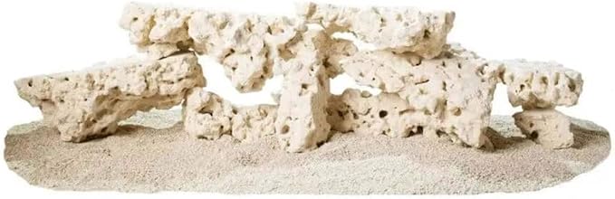 CaribSea Aquatics South Seas Base Rock Shelf, 40-Pound