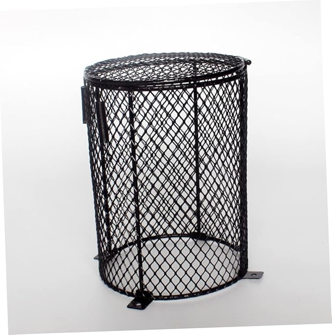 COLLBATH Pet Reptile Heating Lamp Shade Lampshade for Reptiles Protects from Heat Suitable for Day and Night Light Easy Installation