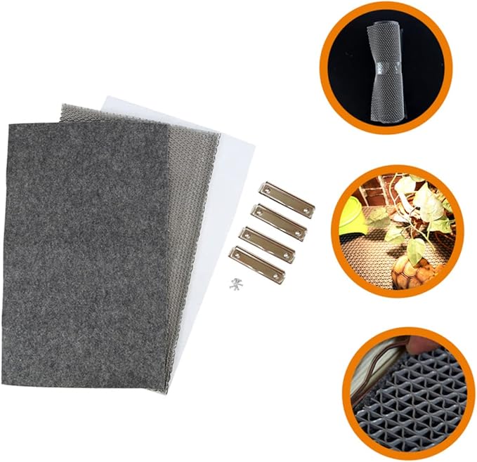 Happyyami Reptile Cage Carpet Pad Lizard Cage Carpet Terrarium Liner Mat Reptile Substrate Liner Washable Bedding