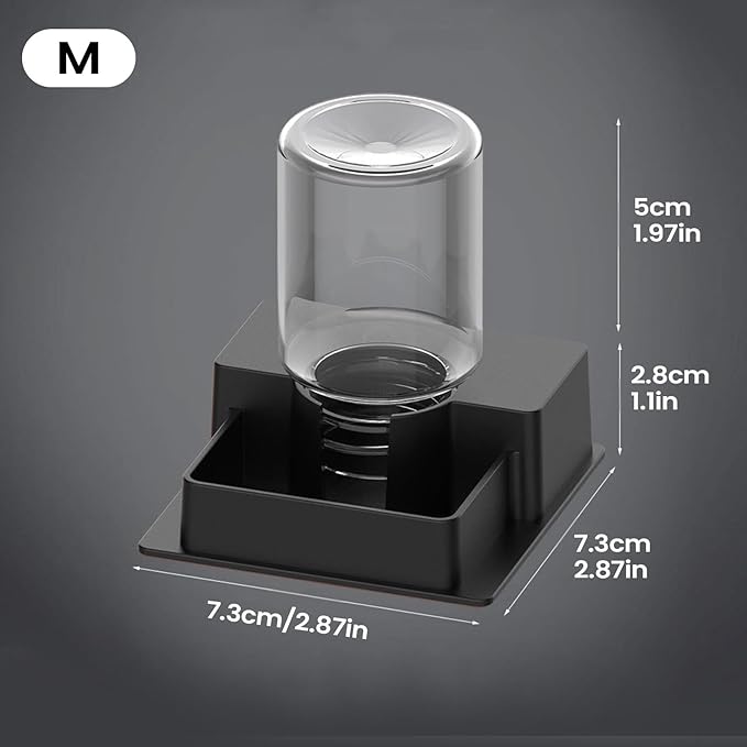 Bearded Dragon Water Bowl - Automatic Leak-Proof Wide-Mouth - Automatic Water Dispenser for Turtle,for Snake Lizard Bearded Dragon Home Indoor Garden Yard Backyard Tank Snake