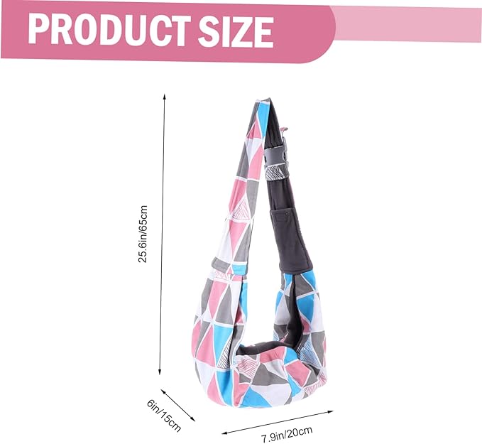 BESPORTBLE 1pc Adjustable Reptile Carrier Sling Bag for Bearded Dragons and Lizards Lightweight Crossbody Pet Pouch Breathable Design for Outdoor Travel and Pet Comfort