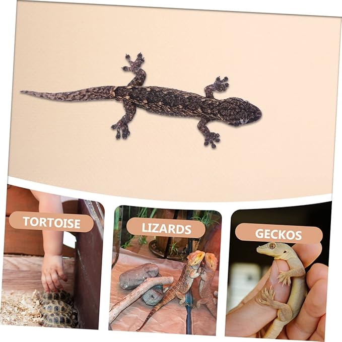 Reptile Carpet for Terrarium Eva Substrate Liner Bedding for Snakes Lizards Tortoises and Geckos Easy to Smooth Surface for Pet Enclosures