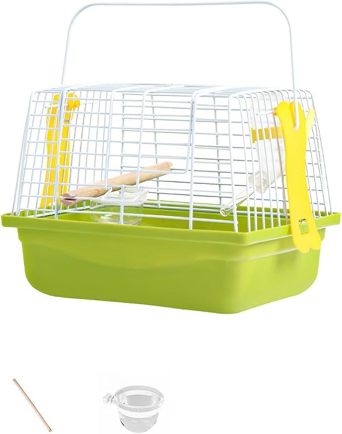 Bird Carriers with Removable Bottom Grids for Conures Finches Outdoor Adventures
