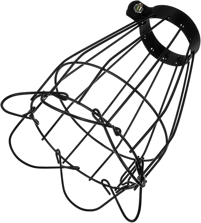 Happyyami Reptile Heat Lamp Cover Pet Cage Lampshade Shell Heat Lamp Cage for Reptiles