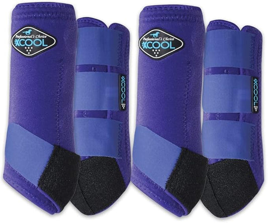 Professional's Choice 2XCOOL Sports Medicine Horse Boots | Protective & Breathable Design for Ultimate Comfort & Durability in Active Horses | Value 4 Pack