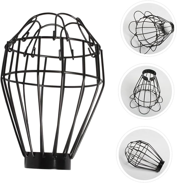 2pcs Reptile Heating Lampshade Reptile Decor Lamp Cover Turtle Aquarium Lid