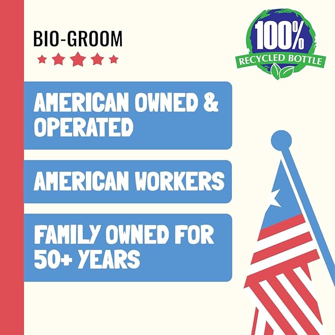 Bio-Groom Groom'n Fresh Dog Shampoo - Odor Eliminating, Dog Bathing Supplies, Puppy Wash, Cat Grooming Supplies, Cruelty-Free, Product Made in USA - 12 fl oz 1-Pack