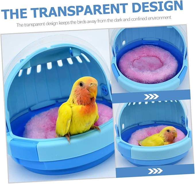 Lightweight Handheld Parrot Carry Case Design Portable Travel Cage for Birds for Outdoor Adventures and Vet Visits