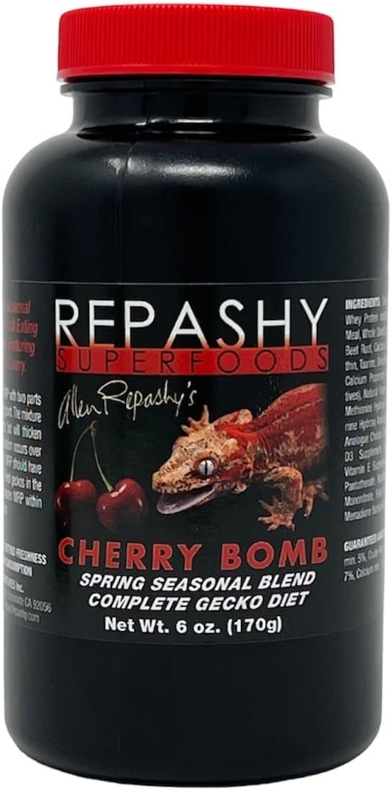 Repashy Crested Gecko Diet - Cherry Bomb (6 Oz Jar)