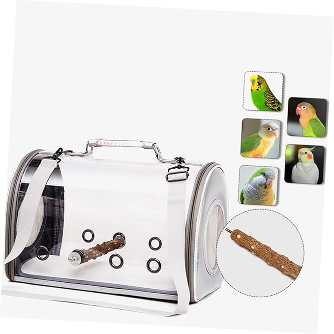 Parrot Carrier Bag Simple Design Capacity Shoulder Pouch for Birds Easy to Use