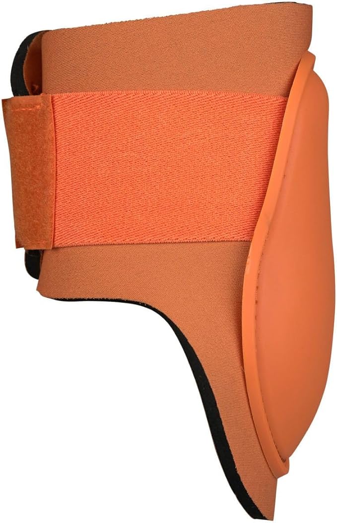 HORZE Adepto Fetlock Boots - Coral Gold - Pony