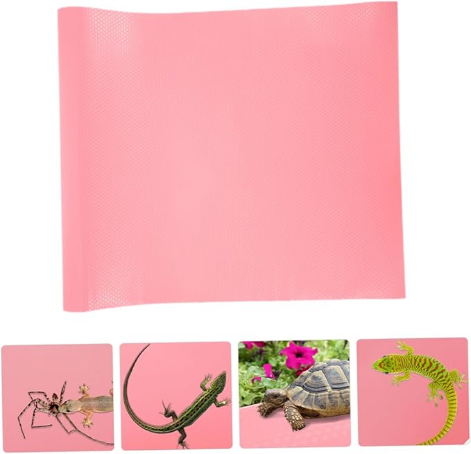 Beaupretty Reptile Carpet Substrate Mat for Terrariums Non-Adhesive Bedding for Leopard Gecko Bearded Dragon Snake Lizard Tortoise Tank Accessories