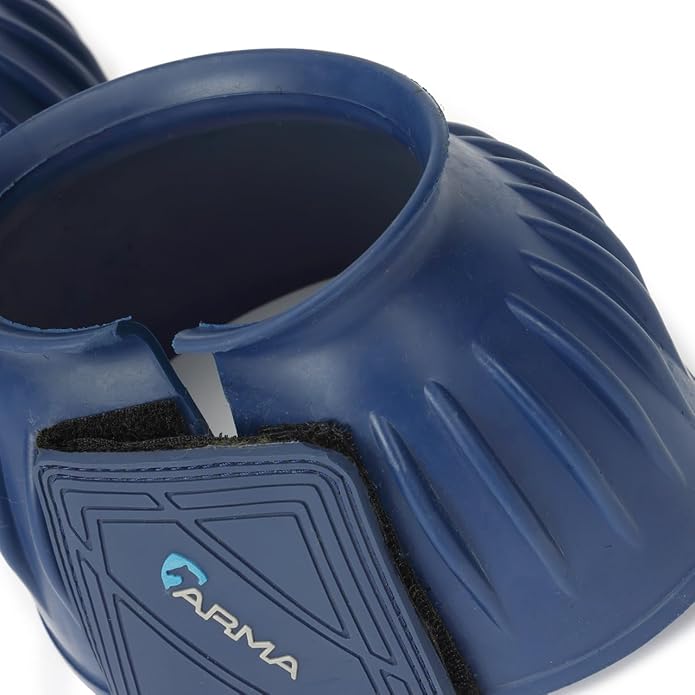 Shires Arma Overreach Bell Boots: Protect Your Horse's Hooves in Style Baby Blue/Pony