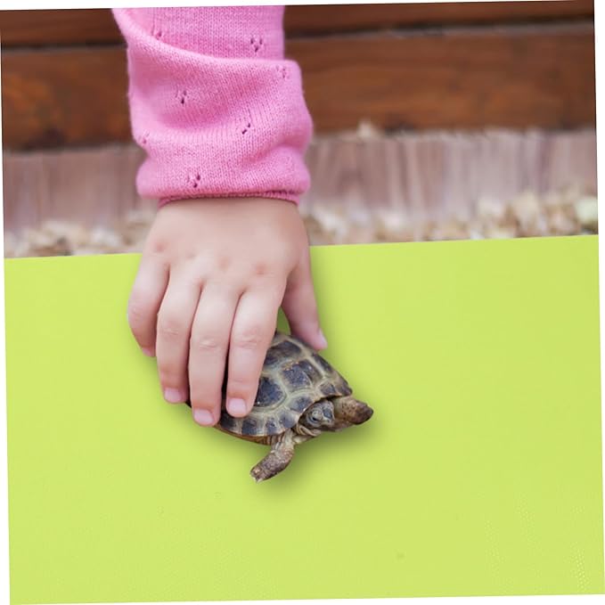 Reptile Terrarium Pad Fit Non-Abrasive EVA Carpet Mat for Bearded Dragon Tank Flooring Soft Cage Liner for Lizard Bedding and Reptile Hides Easy-Maintain