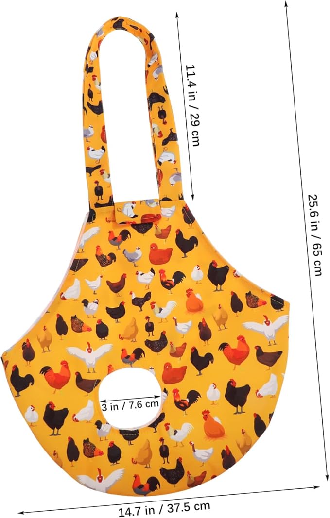 YARNOW 2pcs Pet Chicken Carrier Bags Stylish Poultry Holder for Hens and Roosters with Comfortable Leg Openings and Convenient Closure for Travel and Outdoor Activities