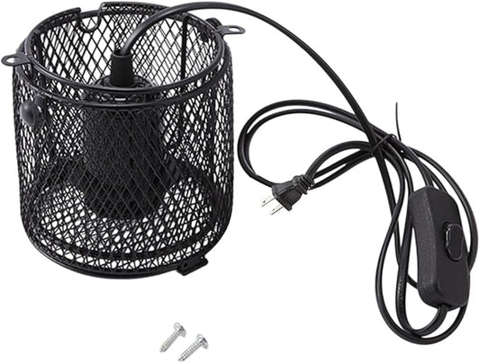 E27 Reptile Lamp Holder for Heat Emitter, Ceramic Accessory Turtle