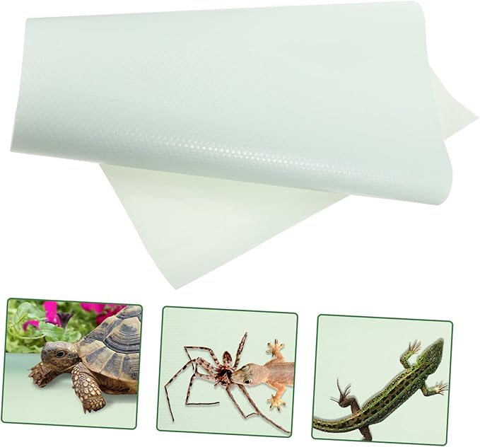 Milisten Reptile Carpet Substrate for Bearded Dragons Snakes and Lizards Non-Slip Easy to Clean Terrarium Liner for Gecko and Tortoise Habitat Sturdy 48 x 24 Size