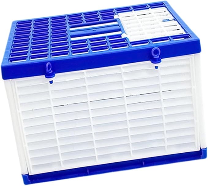 Foldable Pigeon Cage, Transport Box for Competition Birds, for Orchard, S