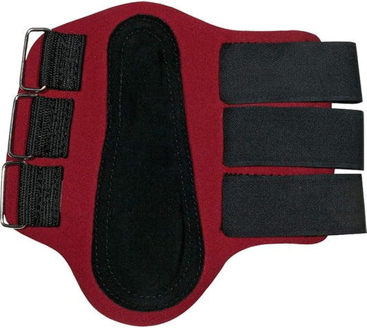 Dura-Tech All Purpose Horse Splint Boots |Tendon Impact Protection | 3/8" Neoprene Shell | Padded Leather | Ideal for Training, Turnout or Schooling