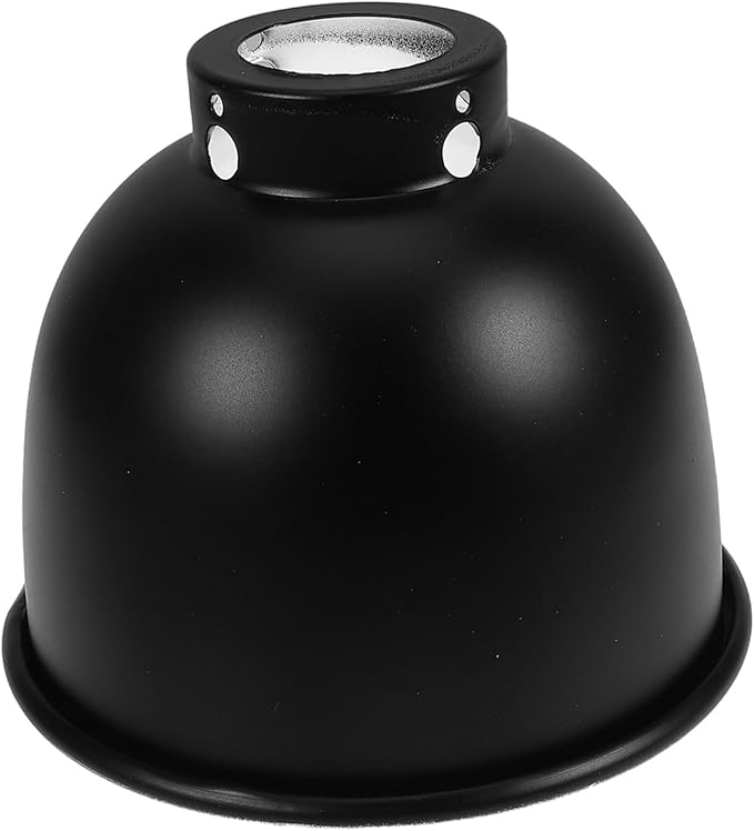 Milisten Metal Reflective Cover for Terrariums Lightweight Design for Easy Setup Compatible with Various Bulb Types Enhances Habitat Comfort and Temperature Uniformity