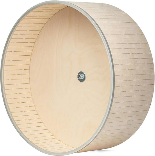 Exercise Wheel for Tortoises, Extra-Wide 15 cm (6 in) Running Surface, Double Ball Bearings, Non-Slip Track, Indoor Pet Exercise Wheel (13inches (33cm) Spinner Hang)