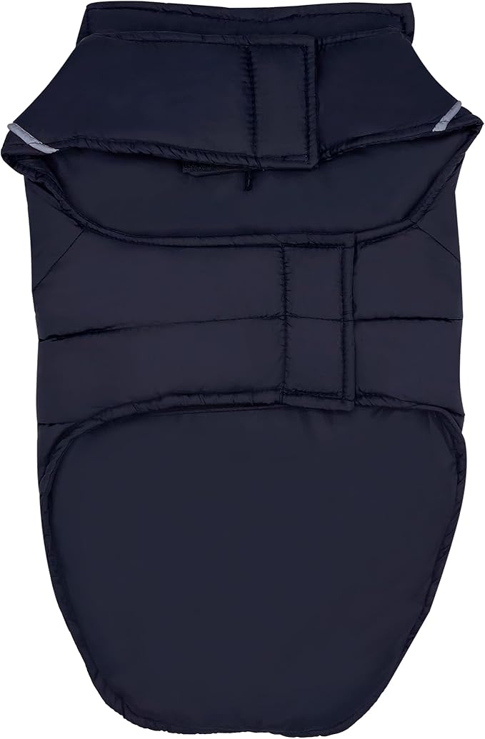 NFL New Orleans Saints Puffer Vest for Dogs & Cats, Size Medium. Warm, Cozy, and Waterproof Dog Coat, for Small and Large Dogs/Cats. Best NFL Licensed PET Warming Sports Jacket