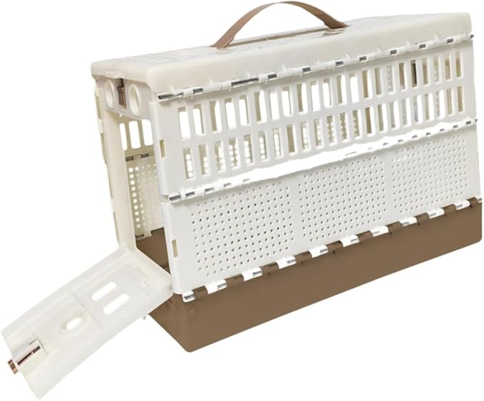 Pigeon Cage Transport Box Fodable Pet Bird Cage 32cmx22cmx15cm Pigeon Training Travel Carrier