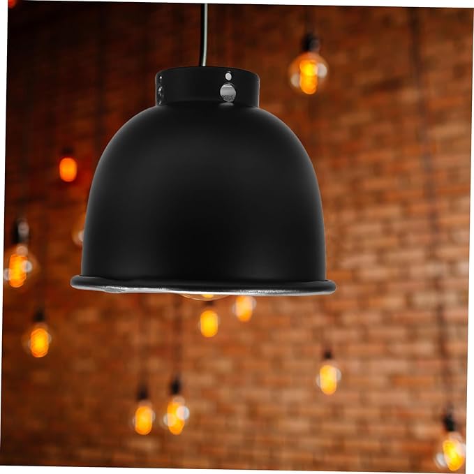 Reflective Heat Lamp Cap for Terrarium Durable Metal Cover for Optimal Heat Distribution and Versatile Bulb Compatibility