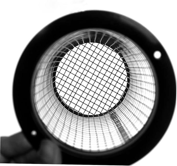 Amosfun Round -Scald Lamp Cover for Reptile Heating Light Black Reptile Lampshade Protects Against Burns Easy to Install Suitable for Terrariums