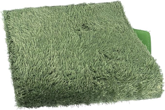 Reptile Carpet Mat Fake Moss Lawn for Terrarium Reusable Substrate for Tortoises Snakes and Amphibians Climbing and Resting Place