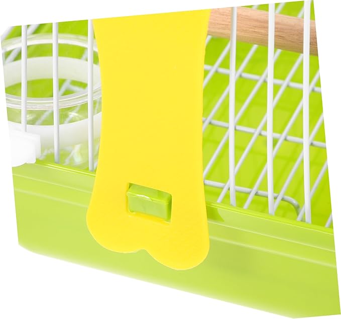 VANZACK 1 Set Portable Bird Carrier Cage with Handle Lightweight Pet Transportation Cage for Birds Parrots and More for Travel and Outdoor Use
