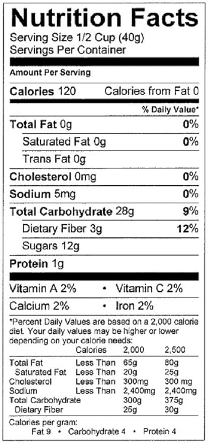Dried Apple, No Added Sugar, No Preservatives - Dehydrated, All Natural Dices (1.5 pounds)