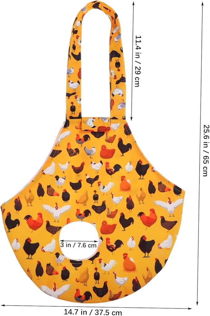 2pcs Pet Chicken Holder Bags Stylish Sling Carrier for Comfortable Travel Convenient Chicken Accessories for Outdoor Use Designed for Hens and