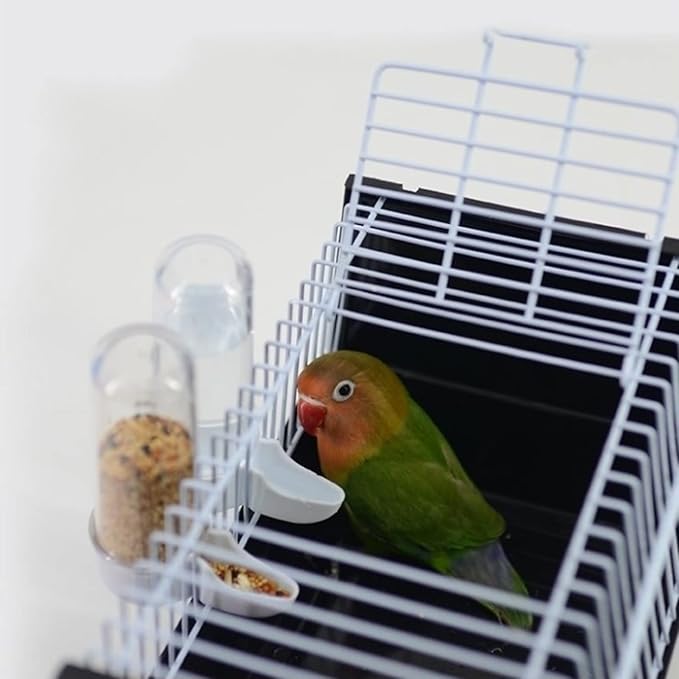 ENGENDER Bird Cage Bird Travel Cage Bird Travel Backpack with Lightweight Bird and Pet Carriers for Parrot Pet or Habitat Parakeet Cage