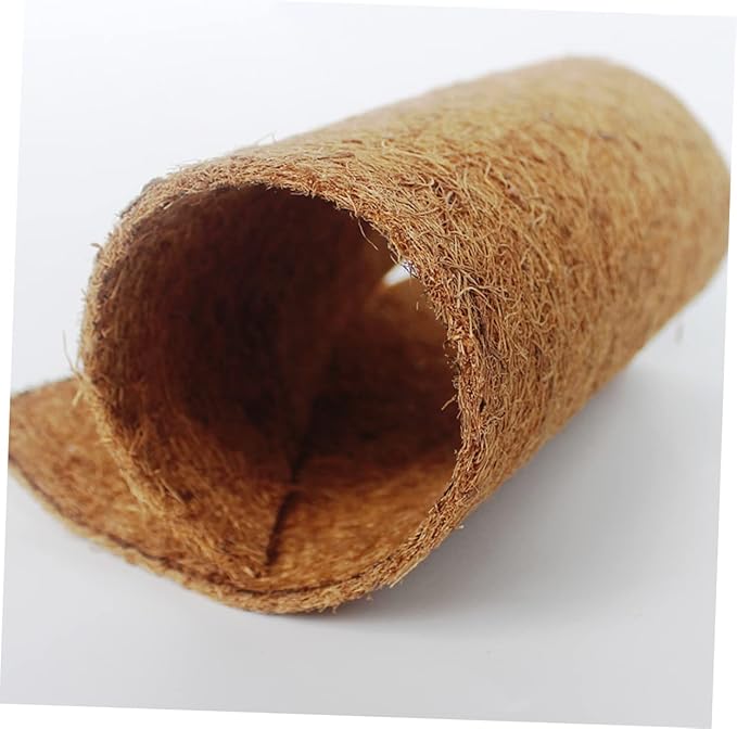 Reptile Coconut Fiber Carpet Mat Soft Terrarium Bedding for Lizards Tortoises Geckos Easy Clean Substrate Liner for Terrarium Habitat