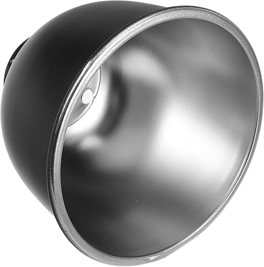 SUPVOX Reptile Terrarium Lamp Cover Heat Resistant Reflector Cap for Optimal Light Distribution Durable Metal Design for Reptile Heat Lamp Cages and Enclosures