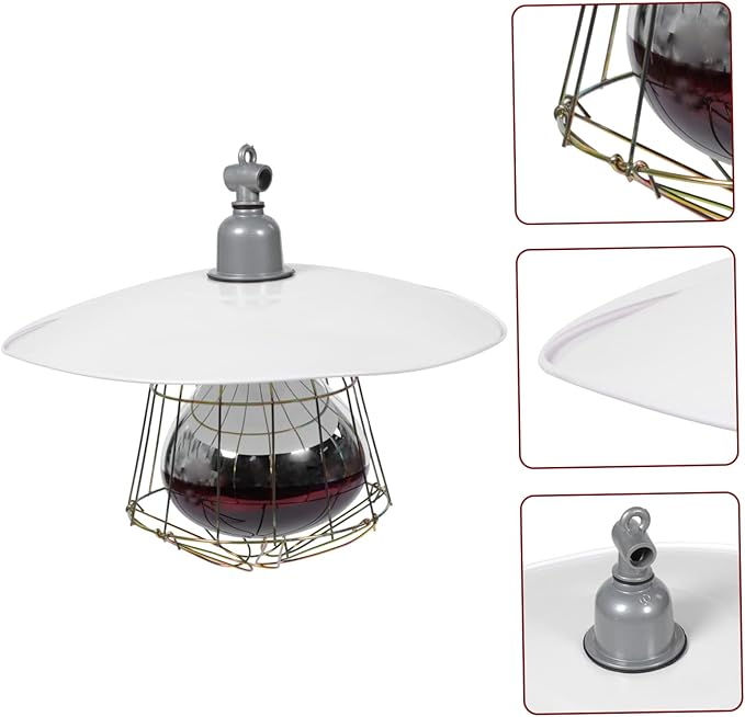 Angoily Pet Cage Warming Lamp Livestock Incubator Accessory Heat Preservation Lamp Set Warm Light Bulb