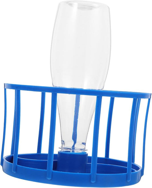 TOYANDONA Reptile Dish Water Tray Auto Feeder Reptile Tortoise Water Bowl Reservoir Leak Design