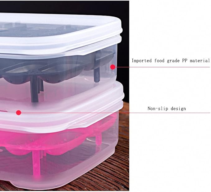Reptile Breeding Box OMEM Reptile Lizard Incubation Box, Hatchery Box, Suitable for Hatching Snake, Lizards, Lions Mane, Reptiles (Transparent)