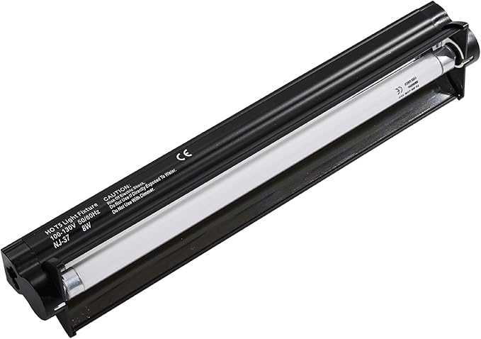 Sundew UVB 10.0 T5 Strip Reptile Habitat Light Fixture Combo Kit with Fluorescent Tube for Terrarium (8-Watt/12.5 Inches)