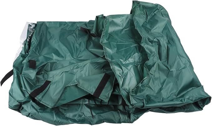 Triangle Rabbit Hutch Cover, Waterproof 210D Oxford Fabric With Adjustable Hem And Zipper, Clear Front For Indoor Outdoor Rabbit Or Guinea Pig Hutch, Green(green 180x52x86cm)